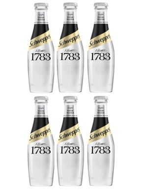 Schweppes 1783 Light Tonic Water 20cl x 6 Bottles