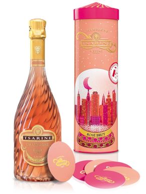 Tsarine Rosé Champagne City Lights Gift Tin NV 75cl