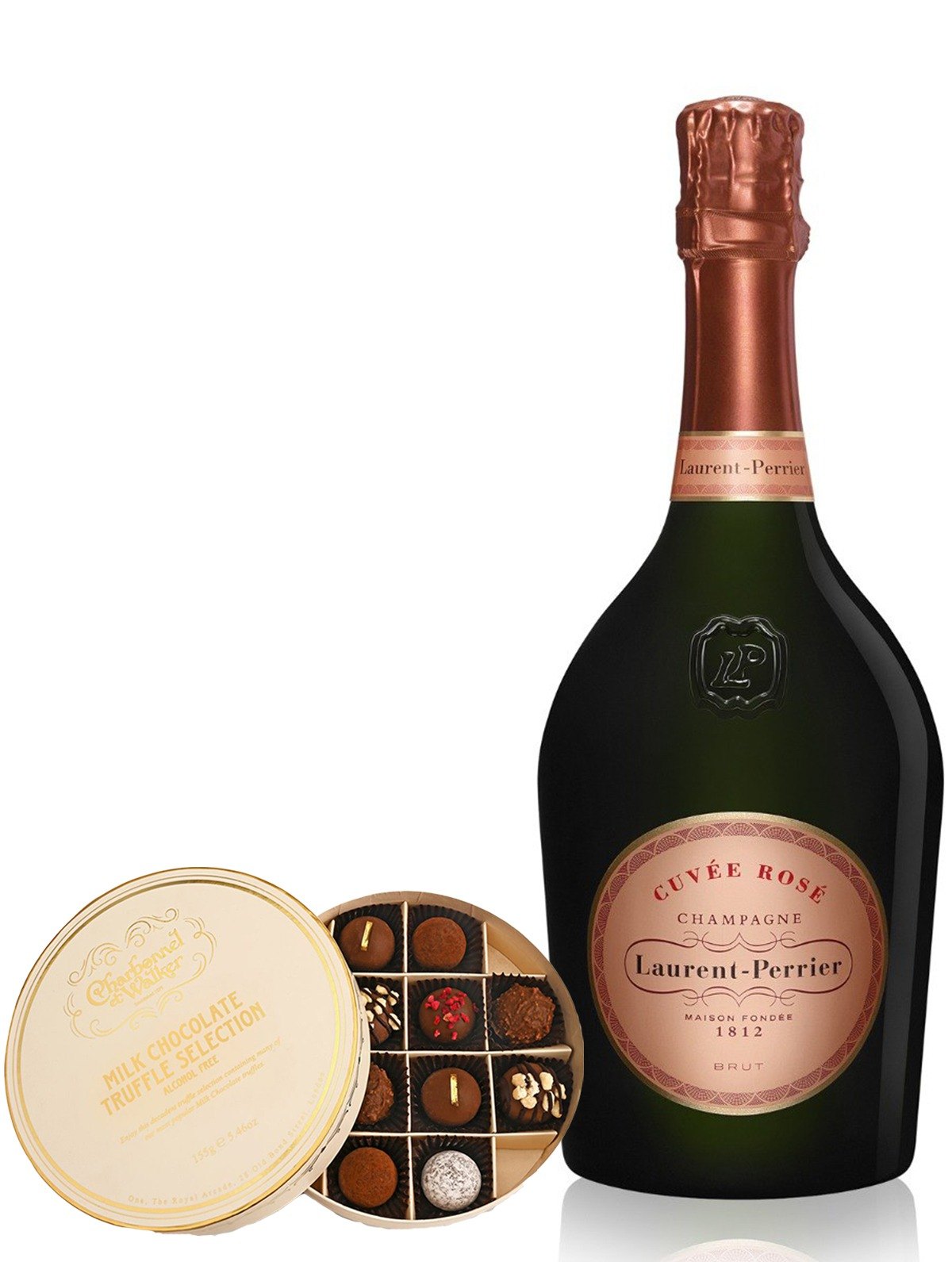 Buy Laurent-Perrier Rosé & Truffles Champagne Gift Set