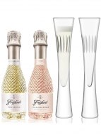 Freixenet Brut & Rosé Prosecco Cut-Glass Gift Set 75cl
