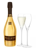 Scavi & Ray Momento d'Oro Prosecco & LSA Prosecco Glasses