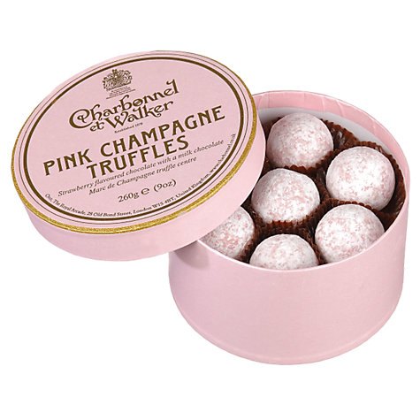 Charbonnel & Walker Pink Marc de Champagne Truffles 275g