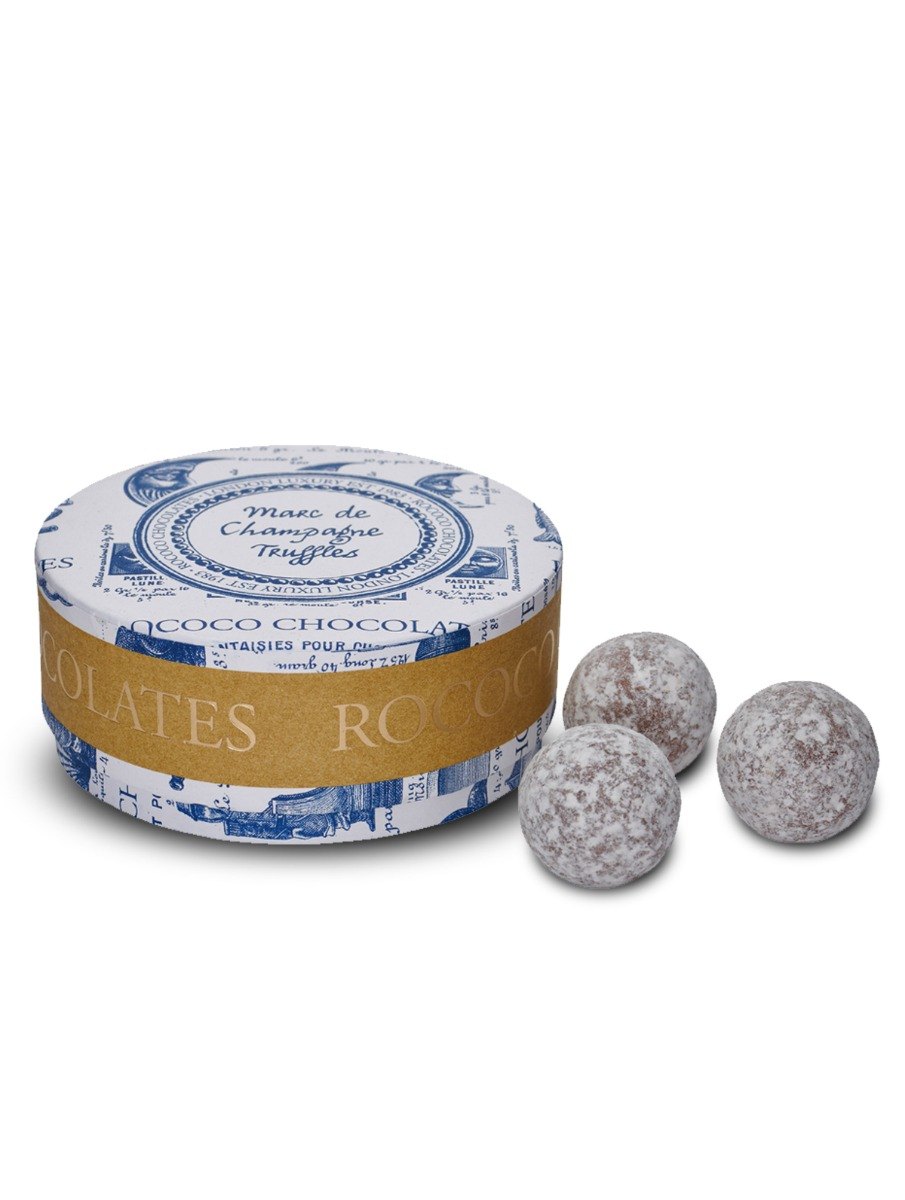 Rococo Chocolates Marc de Champagne Truffles 60g