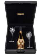 Armand De Brignac Champagne Brut Gold 75cl & 2 Flute Gift Set