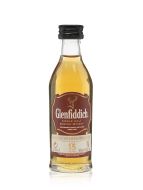 Glenfiddich 15 Year Old Whisky Miniature 5cl