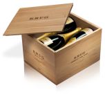 Krug Grande Cuvee Brut NV Champagne Trois Editions Wood Case 6 x 75cl