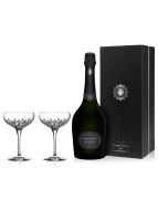 Laurent-Perrier Grand Siècle Champagne 75cl & 2 Saucers