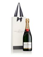 Moet & Chandon Brut Imperial NV Champagne 75cl & Luxury Gift Bag