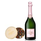 Deutz Rosé Champagne & Chocolate Truffles Gift