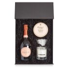Laurent-Perrier Rosé Champagne, Candle & Truffles Luxury Gift Box