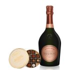 Laurent-Perrier Rosé Champagne & Chocolate Truffles Gift
