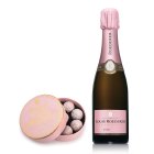 Louis Roederer Vintage Rosé Champagne 37.5cl & Pink Truffles 135g