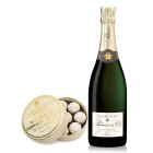 Palmer & Co Brut Champagne 75cl & Milk Truffles 135g