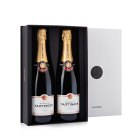 Taittinger Brut Reserve NV Champagne 2x 75cl Paradox Gift Box