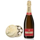 Piper Heidsieck Brut Champagne 75cl & Milk Truffles 135g