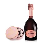 Ruinart Rosé Champagne 37.5cl & Pink Truffles 135g