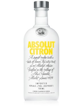 Absolut Citron Vodka 70cl