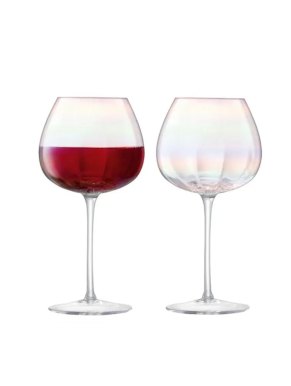 LSA Pearl Red Wine Glasses - 460ml (Set of 2)