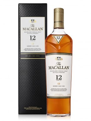 Macallan 12 Year Old Sherry Oak Whisky 70cl