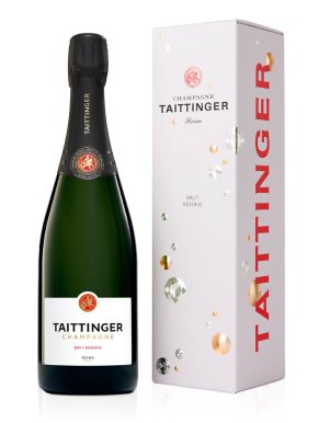 Taittinger Brut Reserve Champagne 75cl Gift Boxed