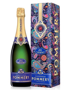 Pommery Brut Royal NV Champagne 75cl Gift Box