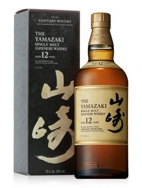 Suntory Yamazaki 12 Year Old Japanese Whisky 70cl