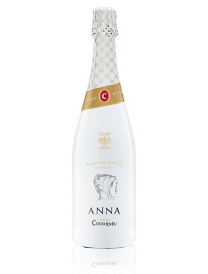 Anna de Codorniu Blanc de Blanc Cava Sparkling Wine 75cl