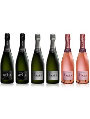 Ayala NV Champagne Collection Case Deal 6x75cl