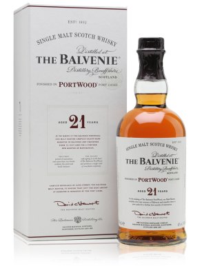 The Balvenie 21 Year Old Portwood Scotch Whisky 70cl