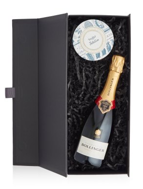 Bollinger Champagne & Truffles Champagne Gift Set - 37.5cl