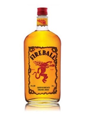 Fireball Liqueur Blended with Cinnamon and Whisky 70cl