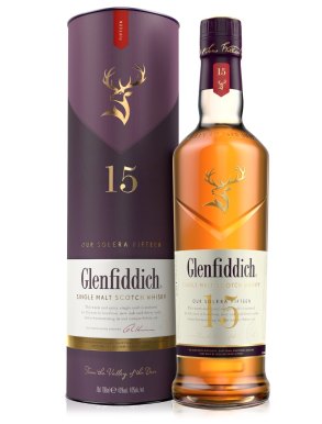Glenfiddich 15 Year Old Whisky 70cl