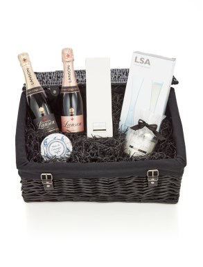 Lanson Brut & Rosé Champagne Gift Hamper 2 x 37.5cl