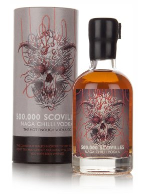 Hot Enough Vodka 500,000 Scovilles Naga Chili 20cl