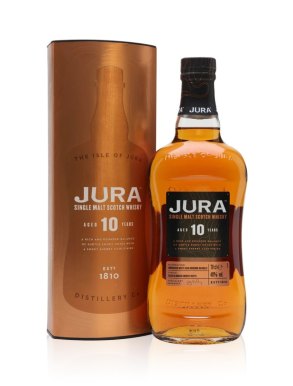 Jura 10 Year Old Single Malt Whisky 70cl