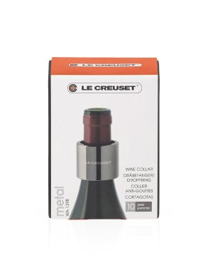 Le Creuset Wine Metal Drip Ring Black Nickel WA139