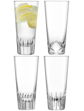 LSA Tatra Mixer Glasses - 315ml (Set of 4)