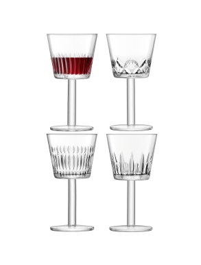 LSA Tatra Wine Goblets - 310ml (Set of 4)