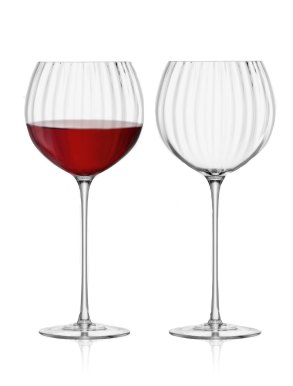 LSA Aurelia Balloon Glasses - Clear Optic 570ml (Set of 2)