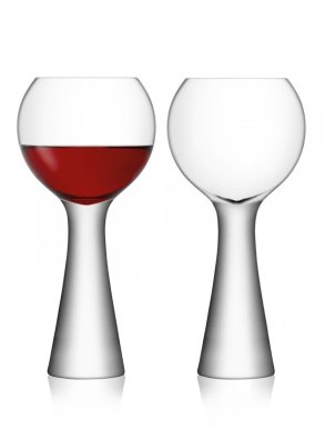 LSA Moya Balloon Glasses - Clear 550ml (Set of 2)