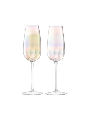 LSA Pearl Champagne Flute - 250ml (Set of 2)