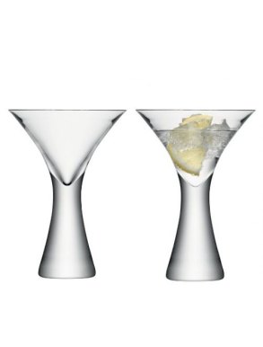 LSA Moya Cocktail Glasses - 300ml (Set of 2) Gift Box
