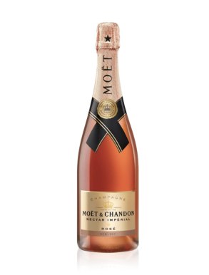 Moët & Chandon Rosé Nectar NIR Non Luminous Champagne 75cl
