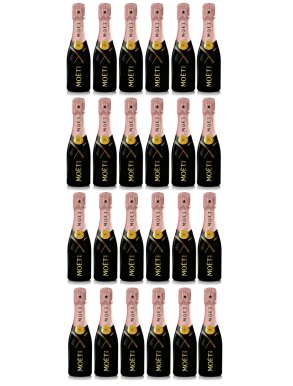 Moët & Chandon Rose Champagne NV Case Deal 24 x 20cl