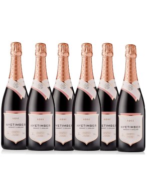 Nyetimber Rosé Sparkling Wine Case Deal 6x75cl