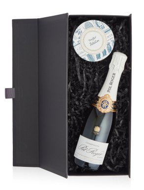 Pol Roger Champagne & Truffles Champagne Gift Set - 37.5cl