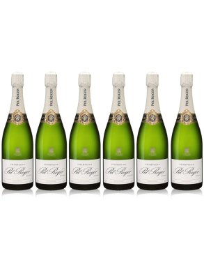 Pol Roger Brut Réserve Champagne Case Deal 6 x 75cl