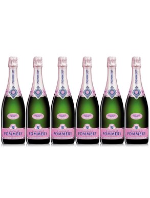 Pommery Rosé Royal Champagne Case Deal 6 x 75cl