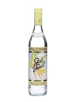 Stoli Vanil Vanilla Stolichnaya Premium Latvian Vodka 70cl