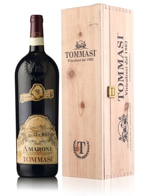 Tommasi Amarone Red Wine Magnum Wooden Gift Box 150cl